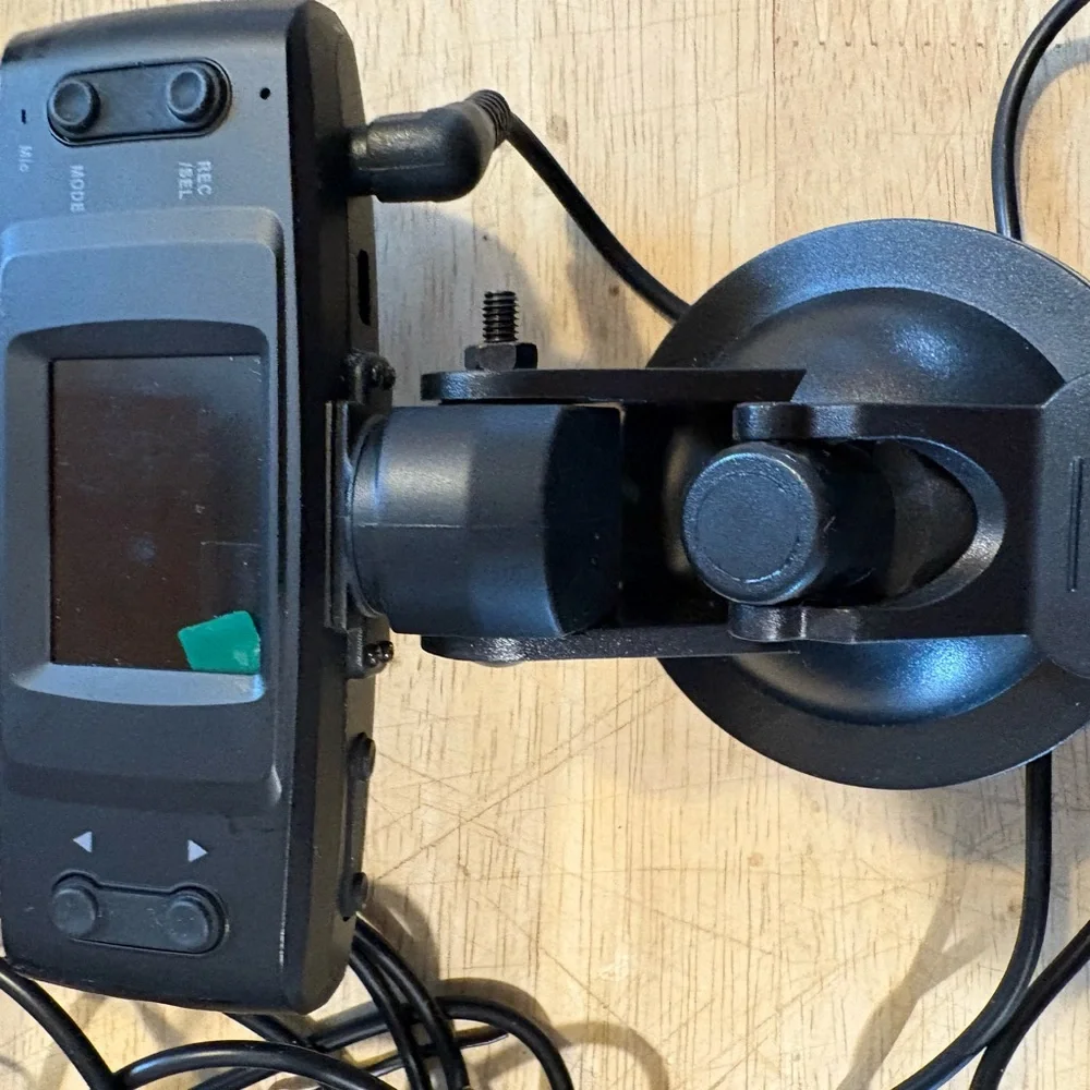 Car Camera Recorder with Full HD, Impact Recording, 130 degree FOV, Battery